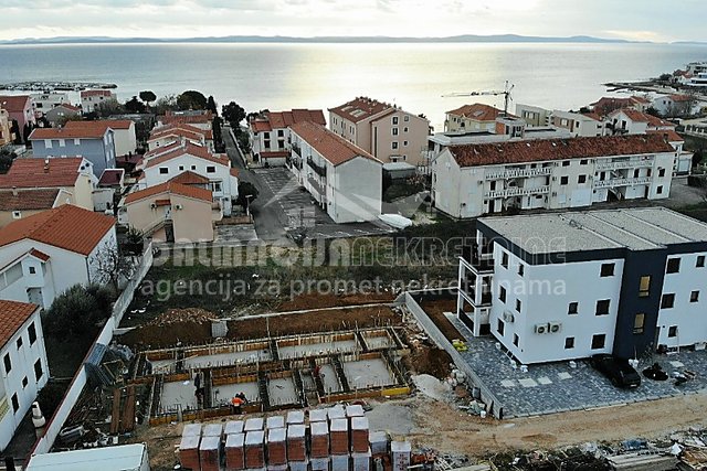 Zadar, Privlaka, apartmaji v novogradnji 200 m od morja
